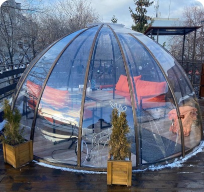 Вечер в куполе